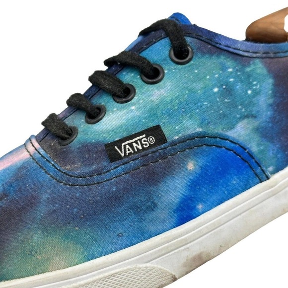 VANS Authentic Classic Cosmic Sneakers Milky Way Galaxy Womens Sz 8.5 Multicolor - Picture 2 of 10